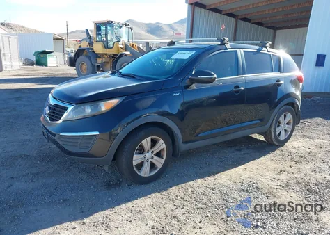 2012 Kia Sportage Lx из США, поврежденный, VIN KNDPBCA2XC7241358